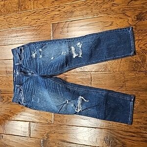 Old Navy Size 10 Mid rise boyfriend cropped Jeans